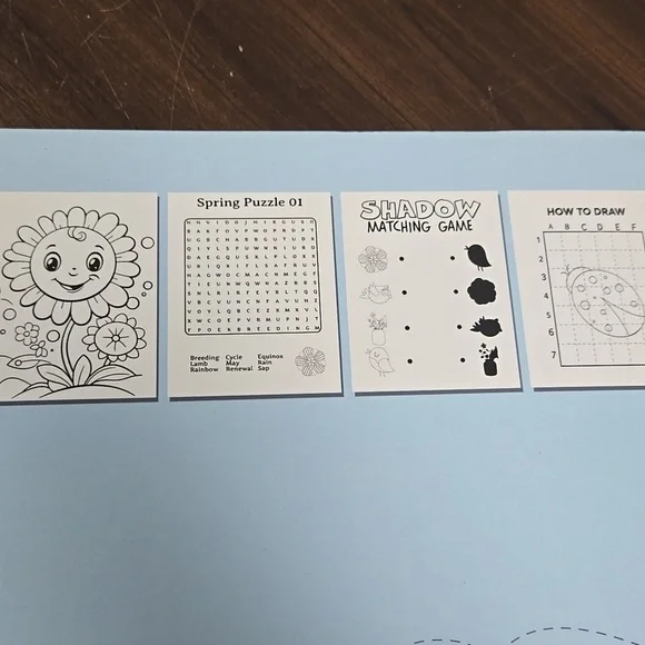 Hello Spring Activity & Coloring Book For Kids - Picture 3 of 6